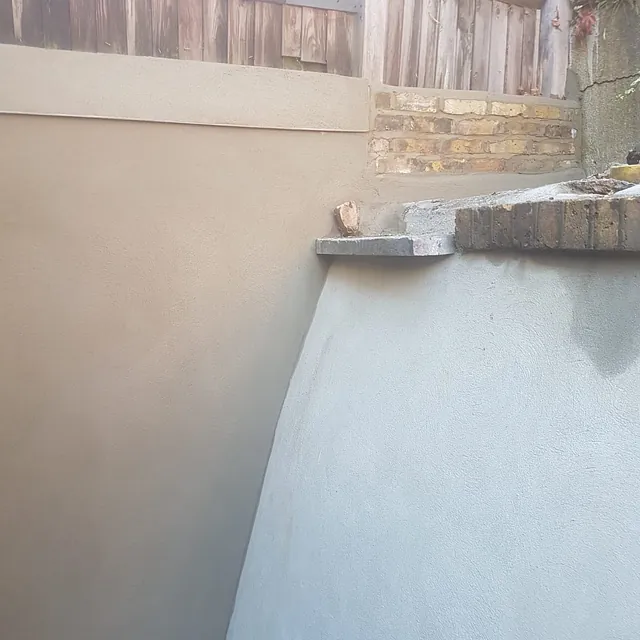 plastering