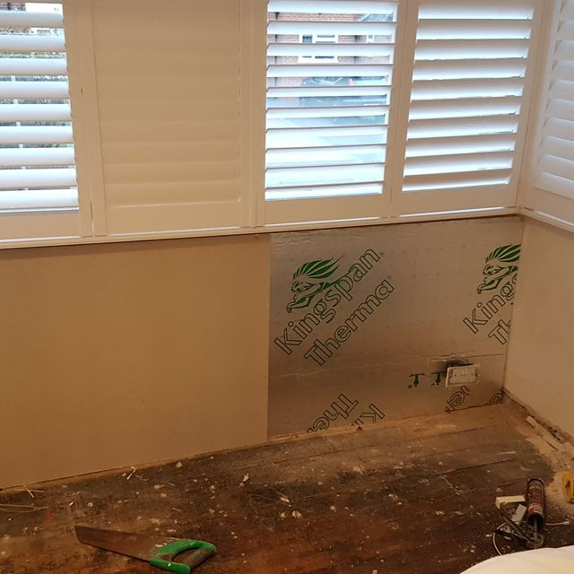 thermal insulation plaster board for cold wall